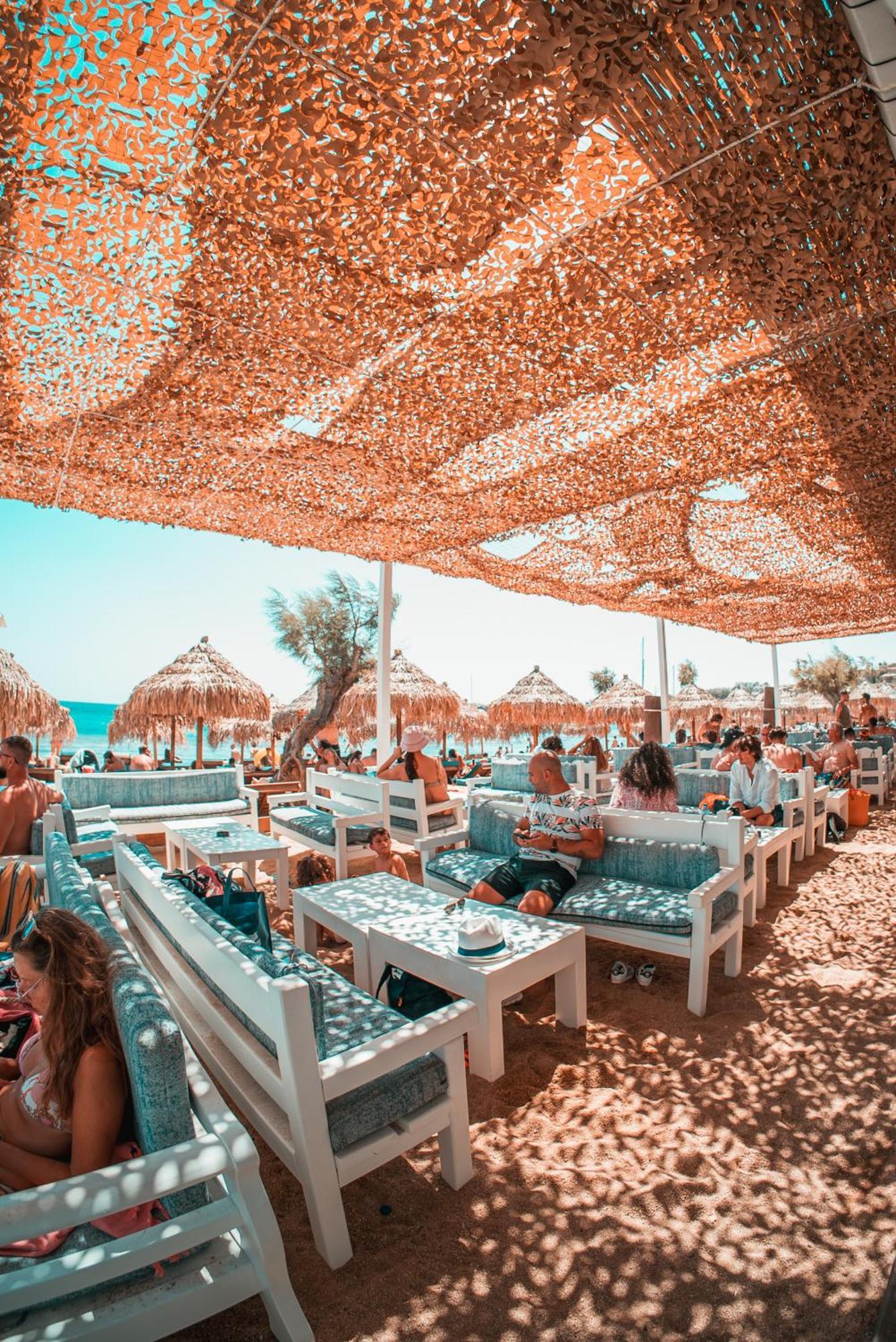 Paradise Beach Camping Platys Gialos  ภายนอก รูปภาพ